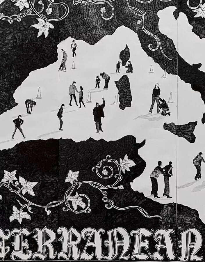 Mediterranean Iceage-2007-Aleksandra-Mir.-Galeria-Praca-Instituto-Inhotim.-Foto-Leo-Fontes